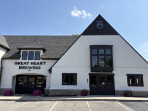 Exterior of Great Heart Brewing Co